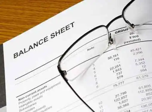 Balance Sheet Current Assets