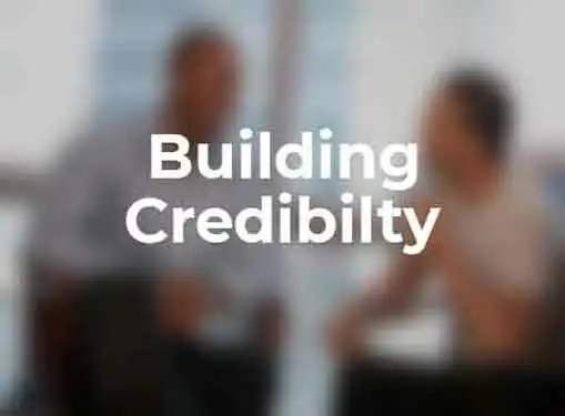 Building Credibilty In Sales