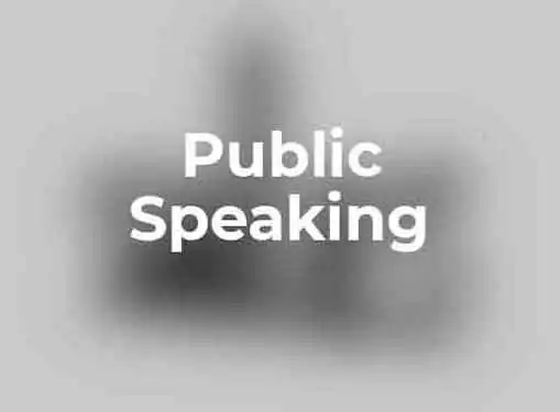 For Entrepreneurs Public Speaking 101
