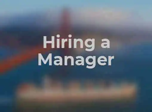 Hiring a Manager