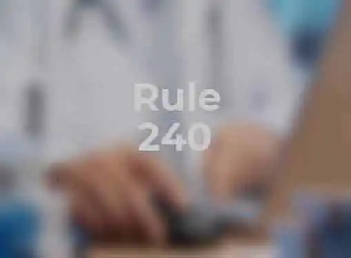 Rule 240