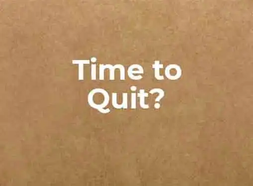 When to Quit the Day Job