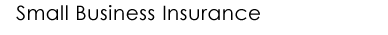 Small Business Insurance