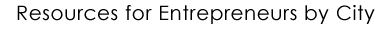 City Entrepreneurial Resources by State