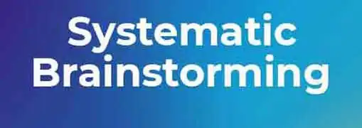 A Structured Approach to Brainstorming