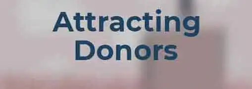 Attracting Donors to Nonprofit Organizations