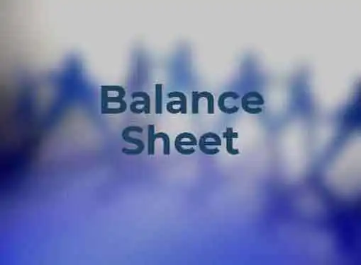 Balance Sheet