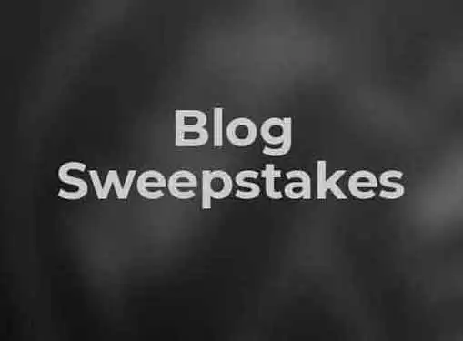 Blog Sweepstakes