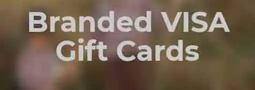 Branded VISA Gift Cards