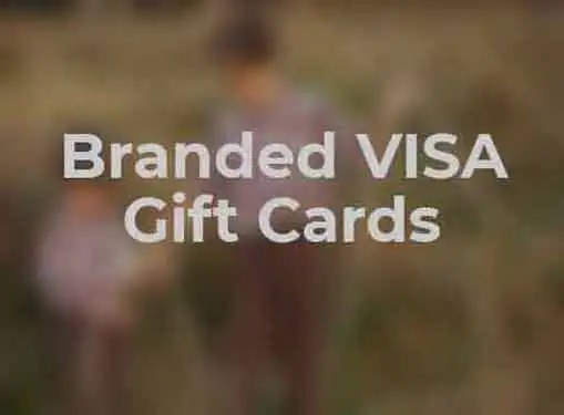 Branded VISA Gift Cards