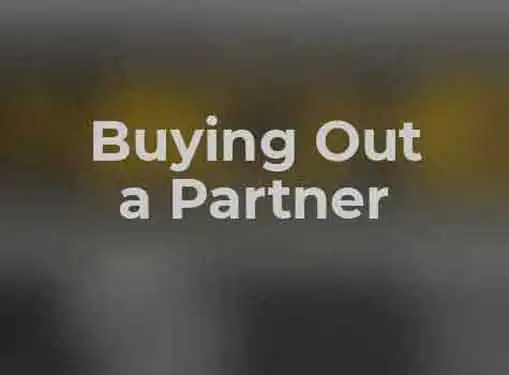 Buying Out Your Business Partner