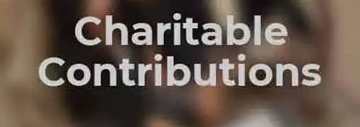 Charitable Business Contributions