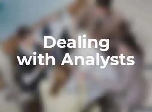 Common Mistakes When Dealing With Analysts