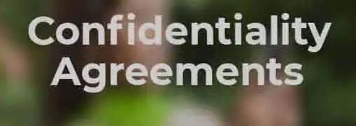 Confidentiality Agreement