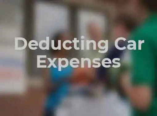 Deducting Car Expenses