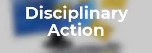 Disciplinary Action Form