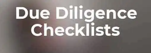 Due Diligence Checklist