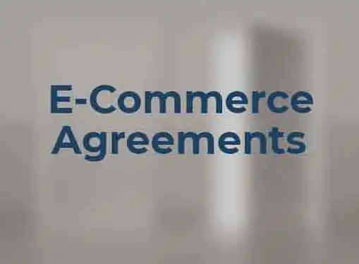 E Commerce Agreements