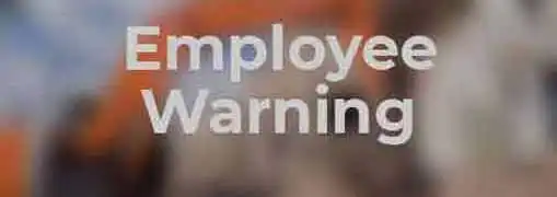 Employee Warning Notices