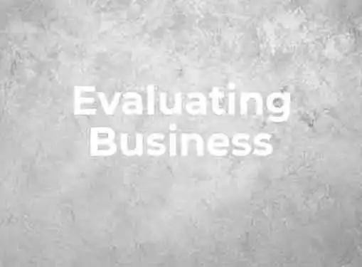 Evaluting Business Models When Buying a Business