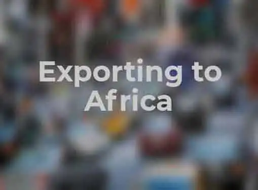 Exporting to Africa