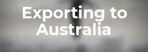 Exporting to Australia