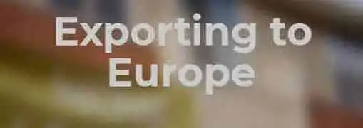 Exporting to Europe