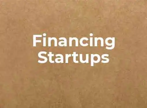 Financing Startups