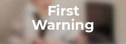 First Warning Letter To Employee