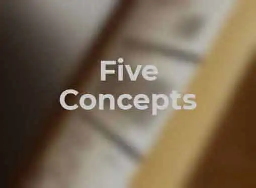 Five Concepts of Finance