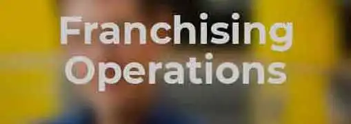 Franchising Operations Manual