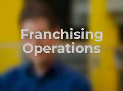 Franchising Operations Manual
