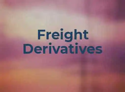 Freight Derivatives