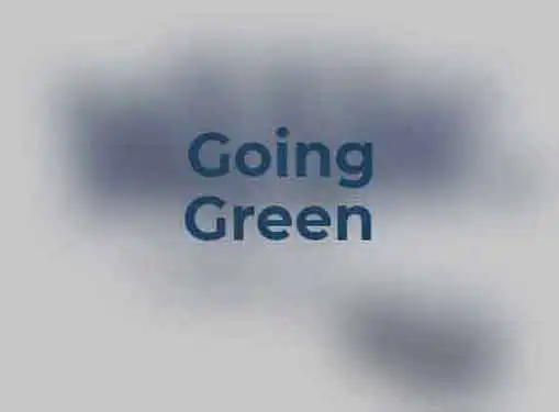 Going Green