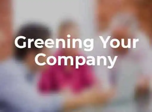 Greening Your Business