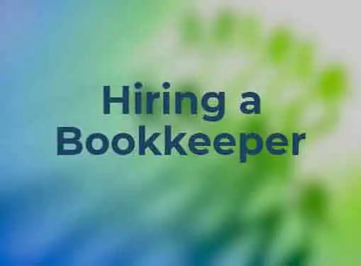 Hiring a Bookkeeper