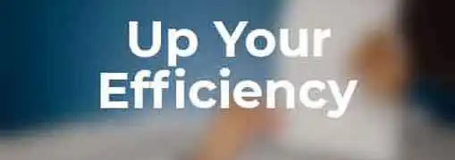 How to Be More Efficient
