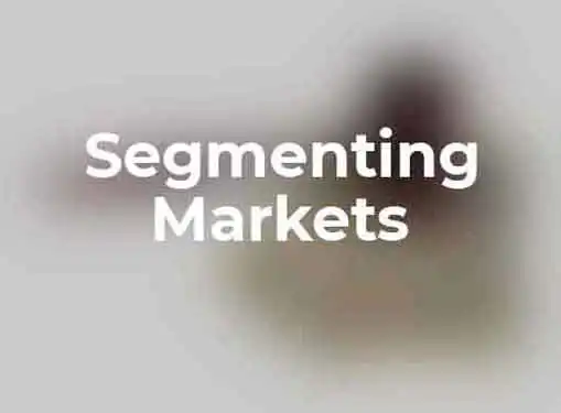 How to Segment Markets
