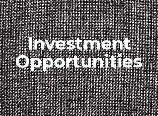 Identifying Investment Opportunities