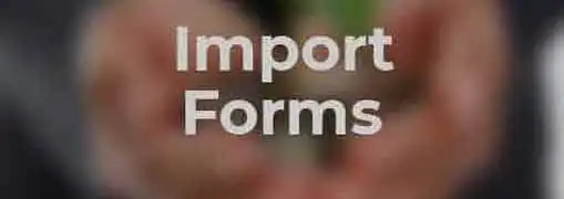 Import Business Forms and Paperwork