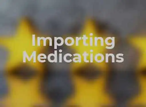 Importing Medications and Prescription Drugs
