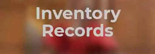 Inventory Record