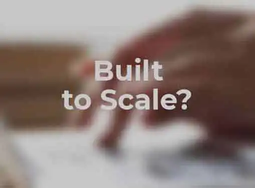 Is Your Business Scalable