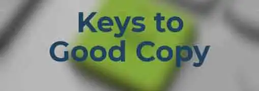 Keys to Writing Good Ad Copy