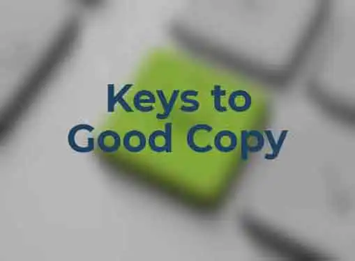 Keys to Writing Good Ad Copy