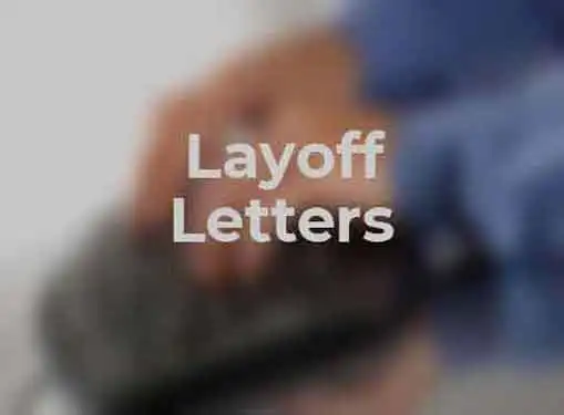Layoff Letter