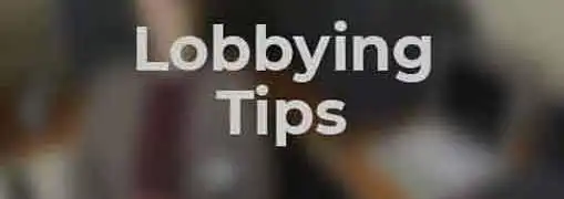 Lobbying Tips for Entrepreneurs