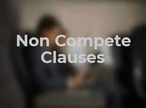 Non Compete Clause