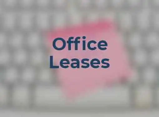 Office Leases Important Terms and Conditions