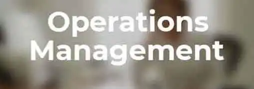 Operations Management Issues In A Small Business